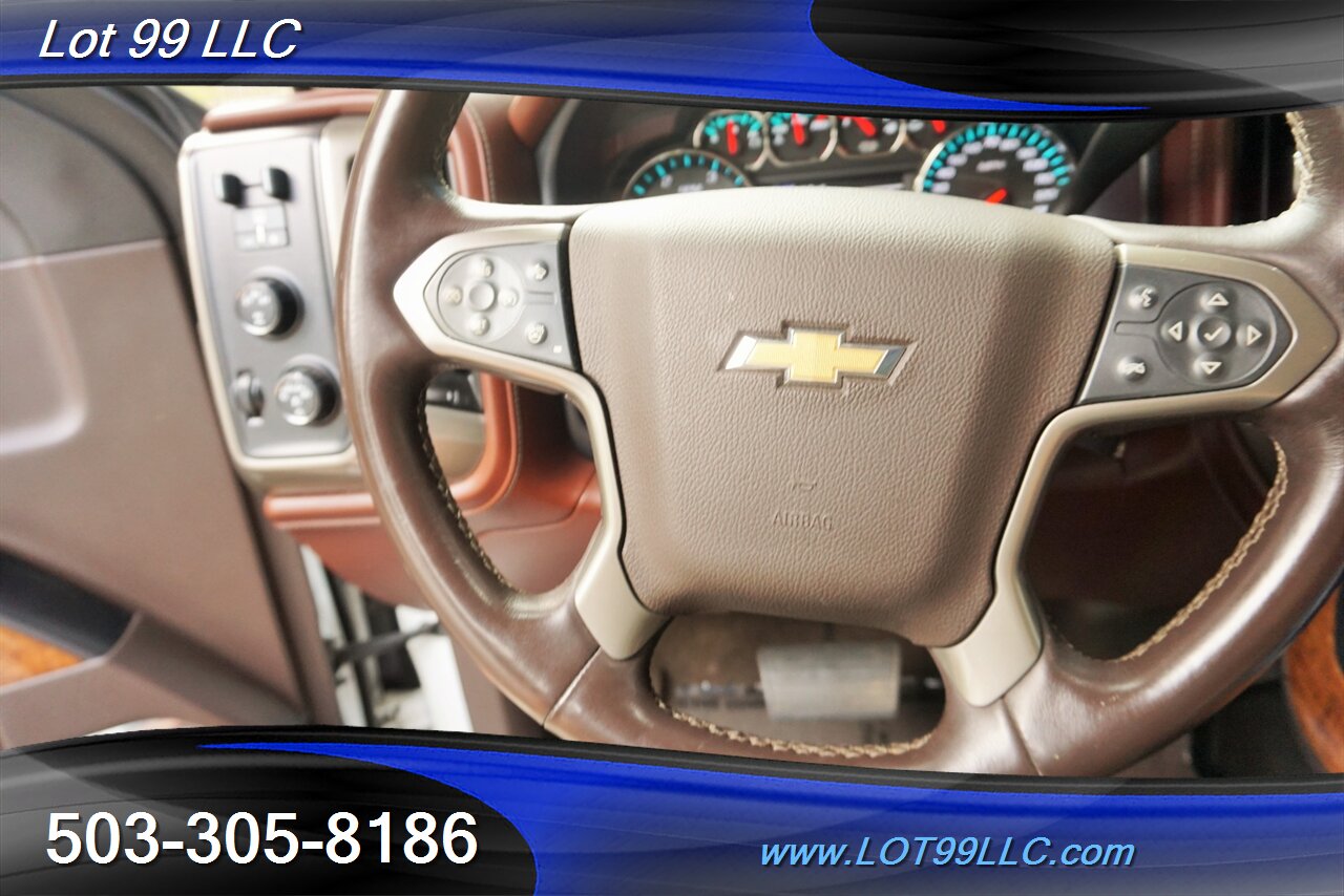 2015 Chevrolet Silverado 3500 4X4 HIGH COUNTRY 6.6L DURAMAX Leather GPS NEW TIRE - Photo 22 - Milwaukie, OR 97267