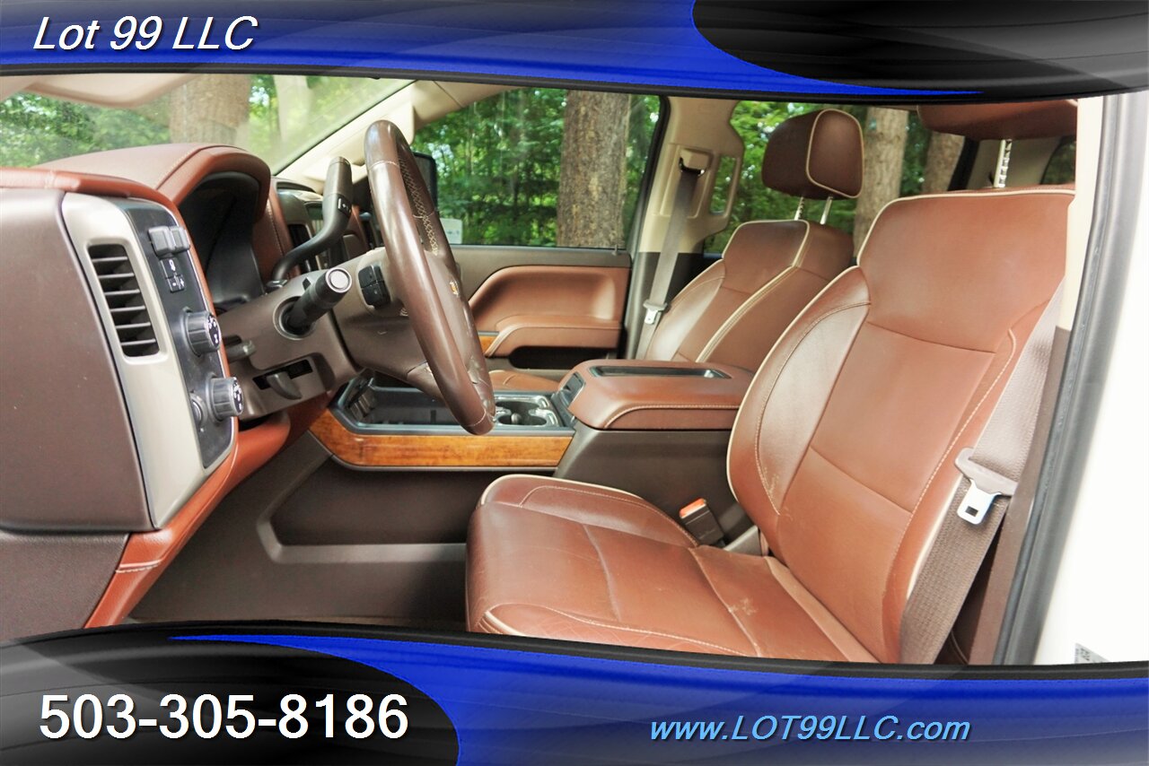 2015 Chevrolet Silverado 3500 4X4 HIGH COUNTRY 6.6L DURAMAX Leather GPS NEW TIRE - Photo 13 - Milwaukie, OR 97267