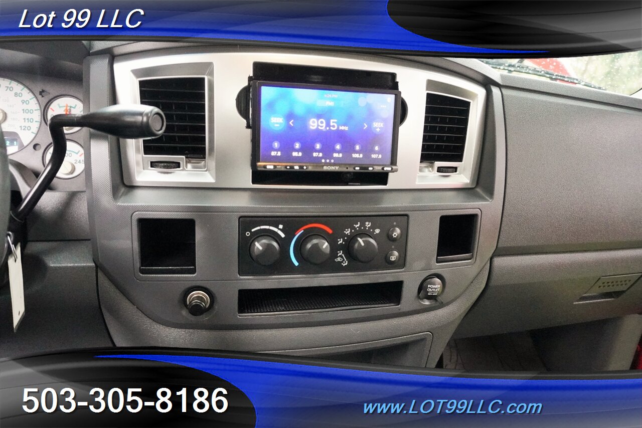 2007 Dodge Ram 2500 SLT 4X4 5.9L Cummins Diesel STUDDED Intake Exhaust  Lifted 20 Fuel Wheels New 35x12.5 OFF ROAD TIRES - Photo 25 - Milwaukie, OR 97267