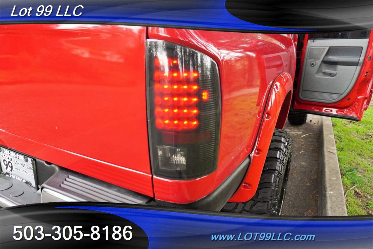 2007 Dodge Ram 2500 SLT 4X4 5.9L Cummins Diesel STUDDED Intake Exhaust  Lifted 20 Fuel Wheels New 35x12.5 OFF ROAD TIRES - Photo 35 - Milwaukie, OR 97267