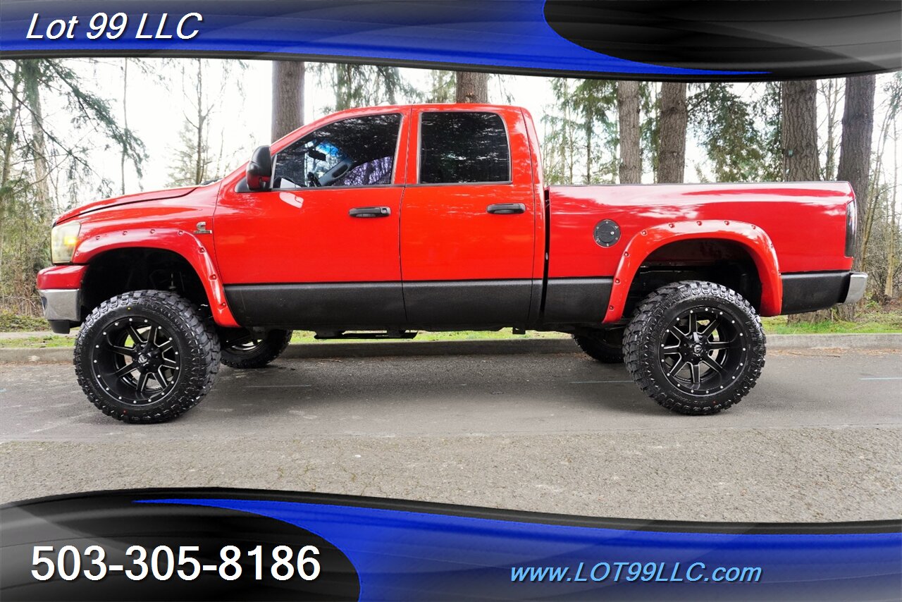 2007 Dodge Ram 2500 SLT 4X4 5.9L Cummins Diesel STUDDED Intake Exhaust  Lifted 20 Fuel Wheels New 35x12.5 OFF ROAD TIRES - Photo 1 - Milwaukie, OR 97267