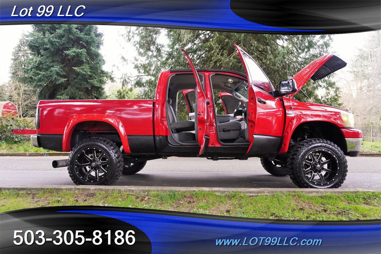2007 Dodge Ram 2500 SLT 4X4 5.9L Cummins Diesel STUDDED Intake Exhaust  Lifted 20 Fuel Wheels New 35x12.5 OFF ROAD TIRES - Photo 32 - Milwaukie, OR 97267