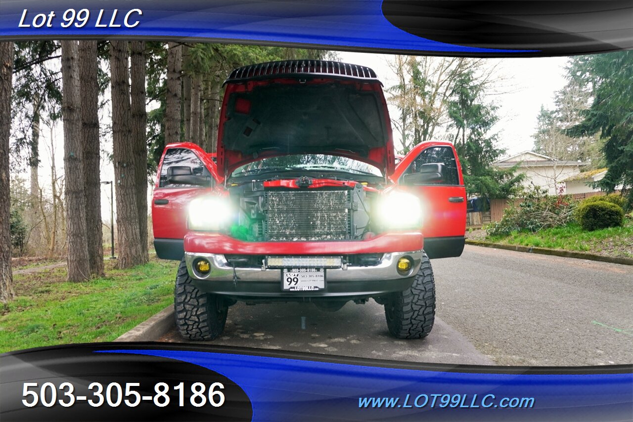 2007 Dodge Ram 2500 SLT 4X4 5.9L Cummins Diesel STUDDED Intake Exhaust  Lifted 20 Fuel Wheels New 35x12.5 OFF ROAD TIRES - Photo 31 - Milwaukie, OR 97267