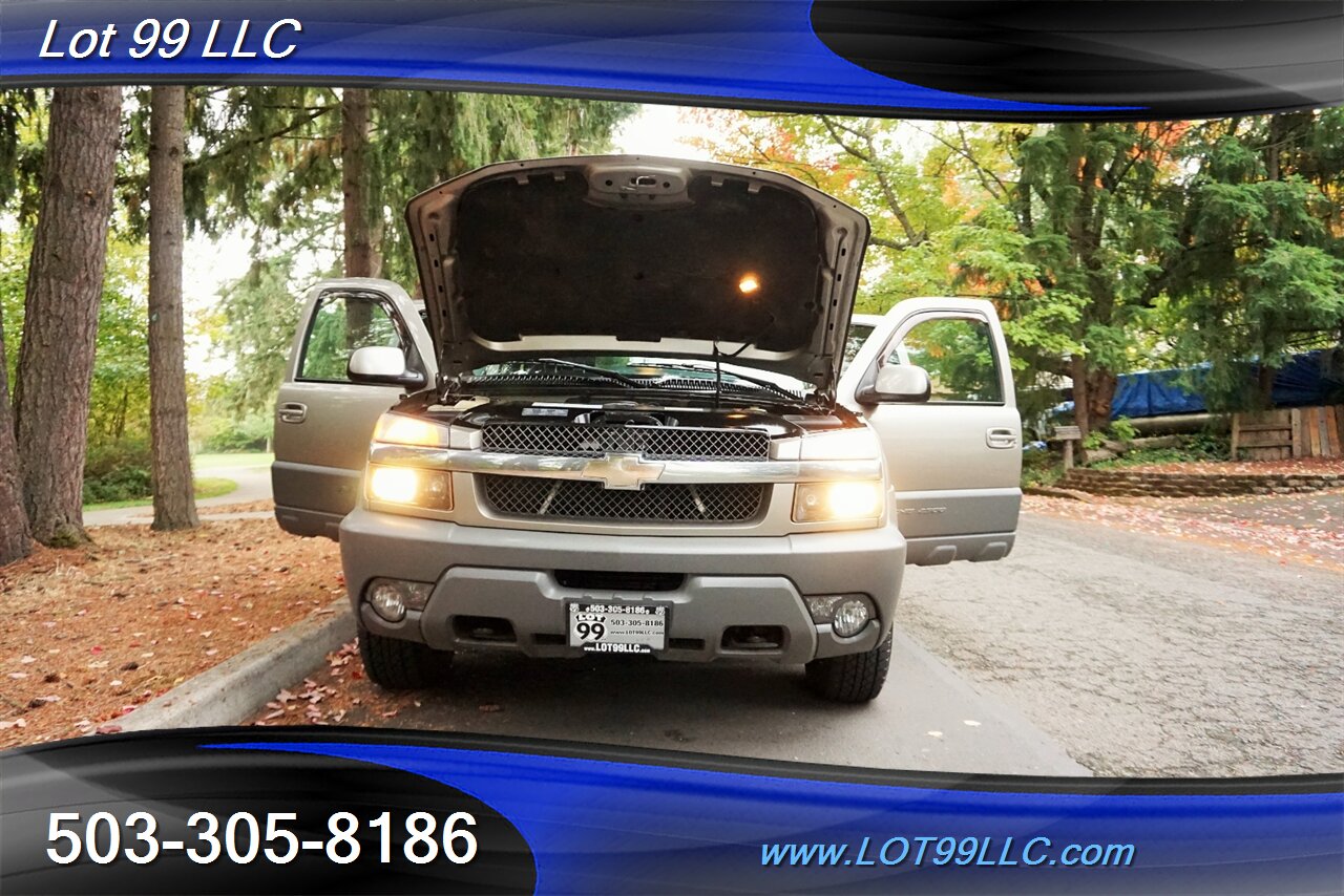 2002 Chevrolet Avalanche 2500 4X4 LT V8 8.1L Auto Heated Leather MOON   - Photo 28 - Milwaukie, OR 97267