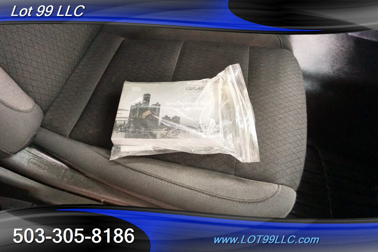2022 GMC Sierra 1500 SLE 4X4 Crew Cab V8 5.3L Heated Seats GPS 1 OWNER - Photo 38 - Milwaukie, OR 97267