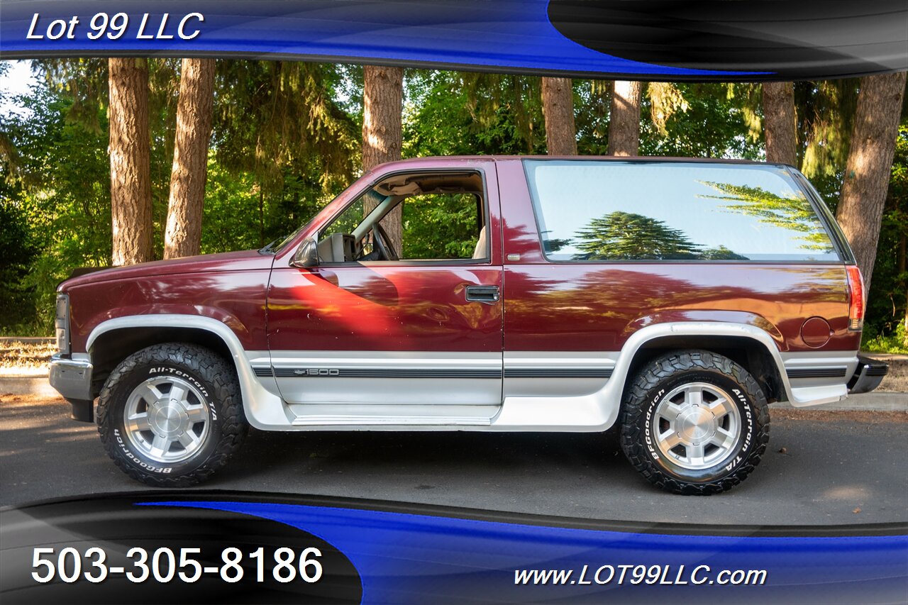 1992 Chevrolet Blazer 2 Door 4x4 Silverado K5 Blazer   - Photo 1 - Milwaukie, OR 97267