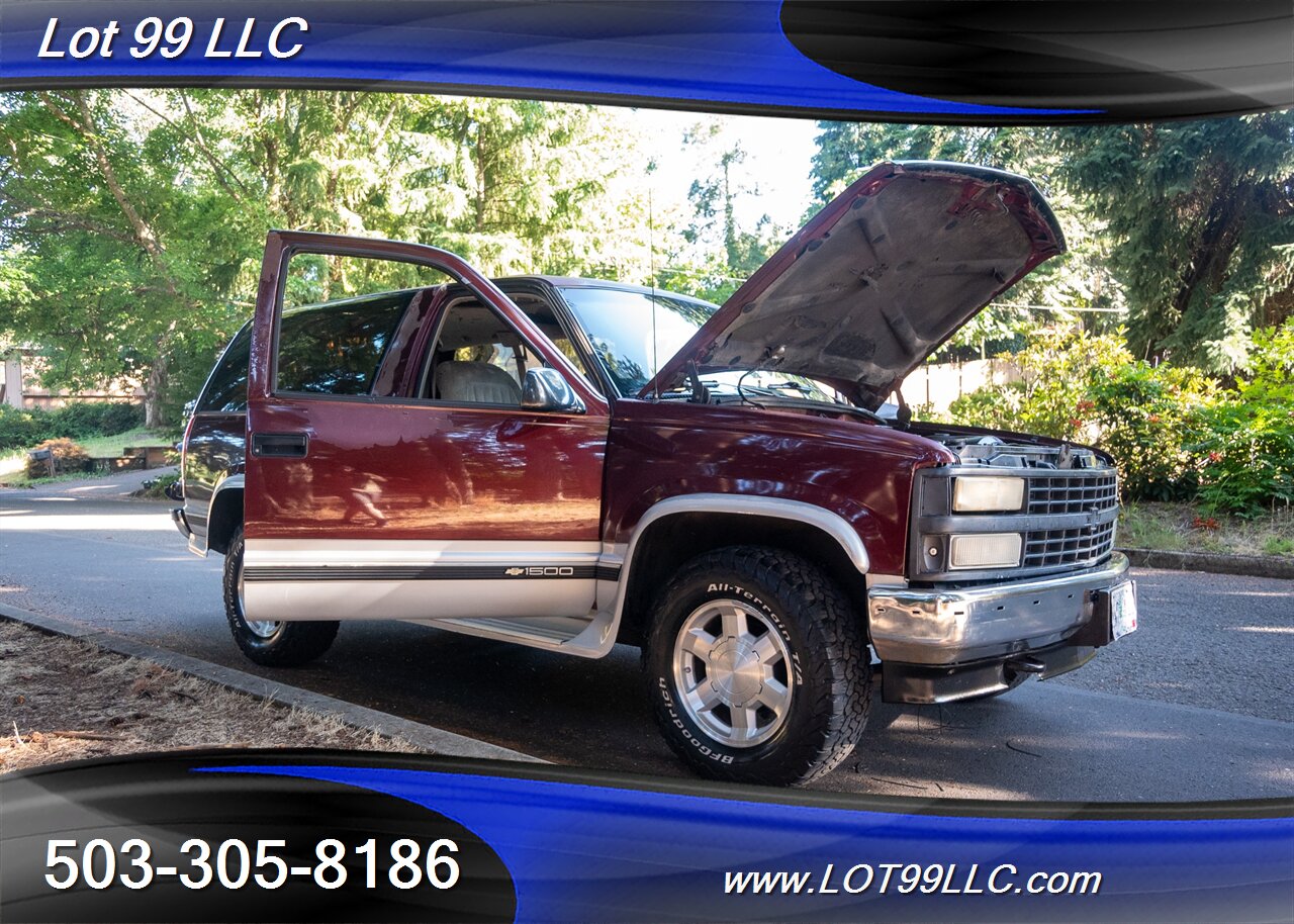1992 Chevrolet Blazer 2 Door 4x4 Silverado K5 Blazer   - Photo 26 - Milwaukie, OR 97267