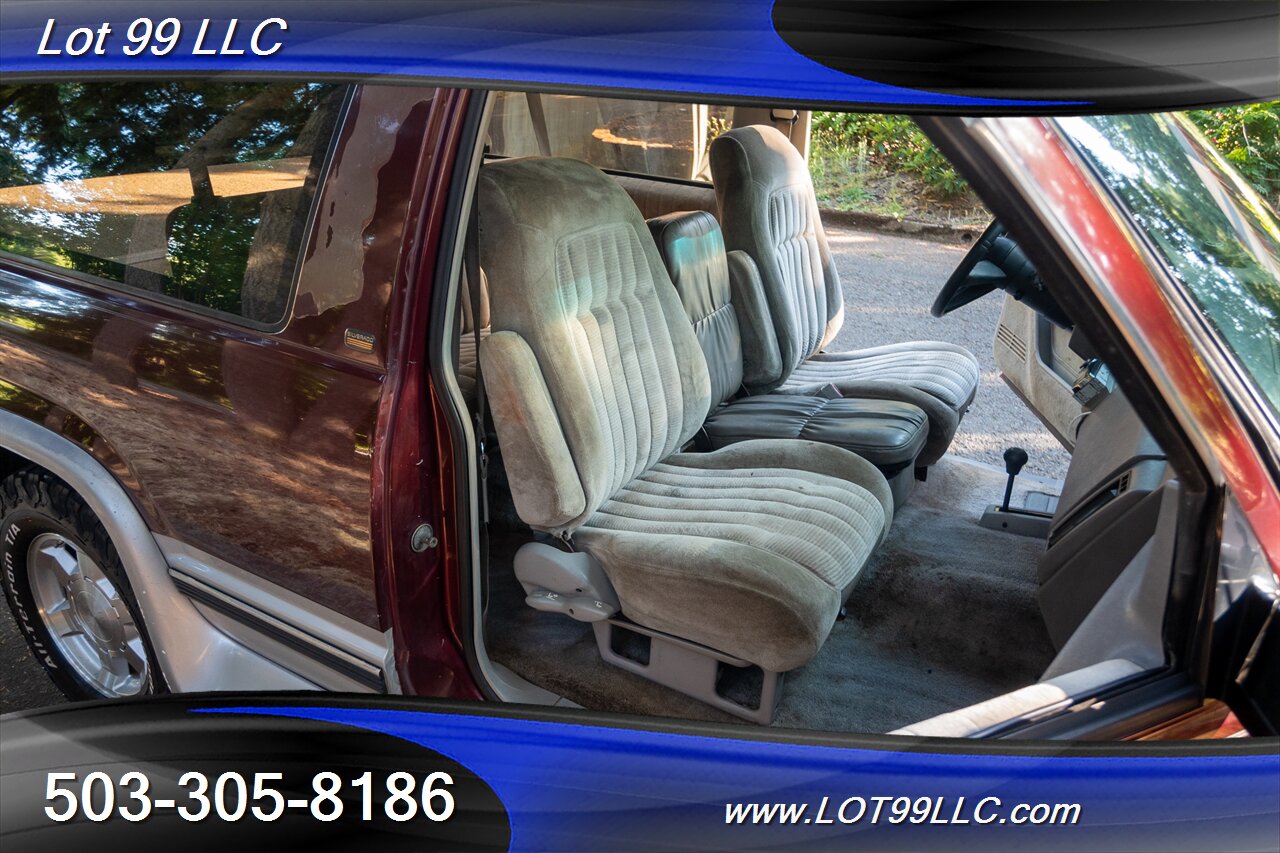 1992 Chevrolet Blazer 2 Door 4x4 Silverado K5 Blazer   - Photo 20 - Milwaukie, OR 97267