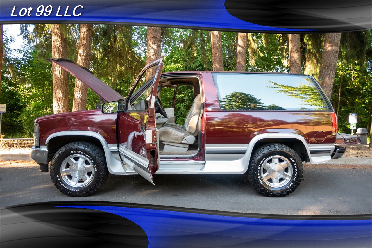 1992 Chevrolet Blazer 2 Door 4x4 Silverado K5 Blazer   - Photo 21 - Milwaukie, OR 97267
