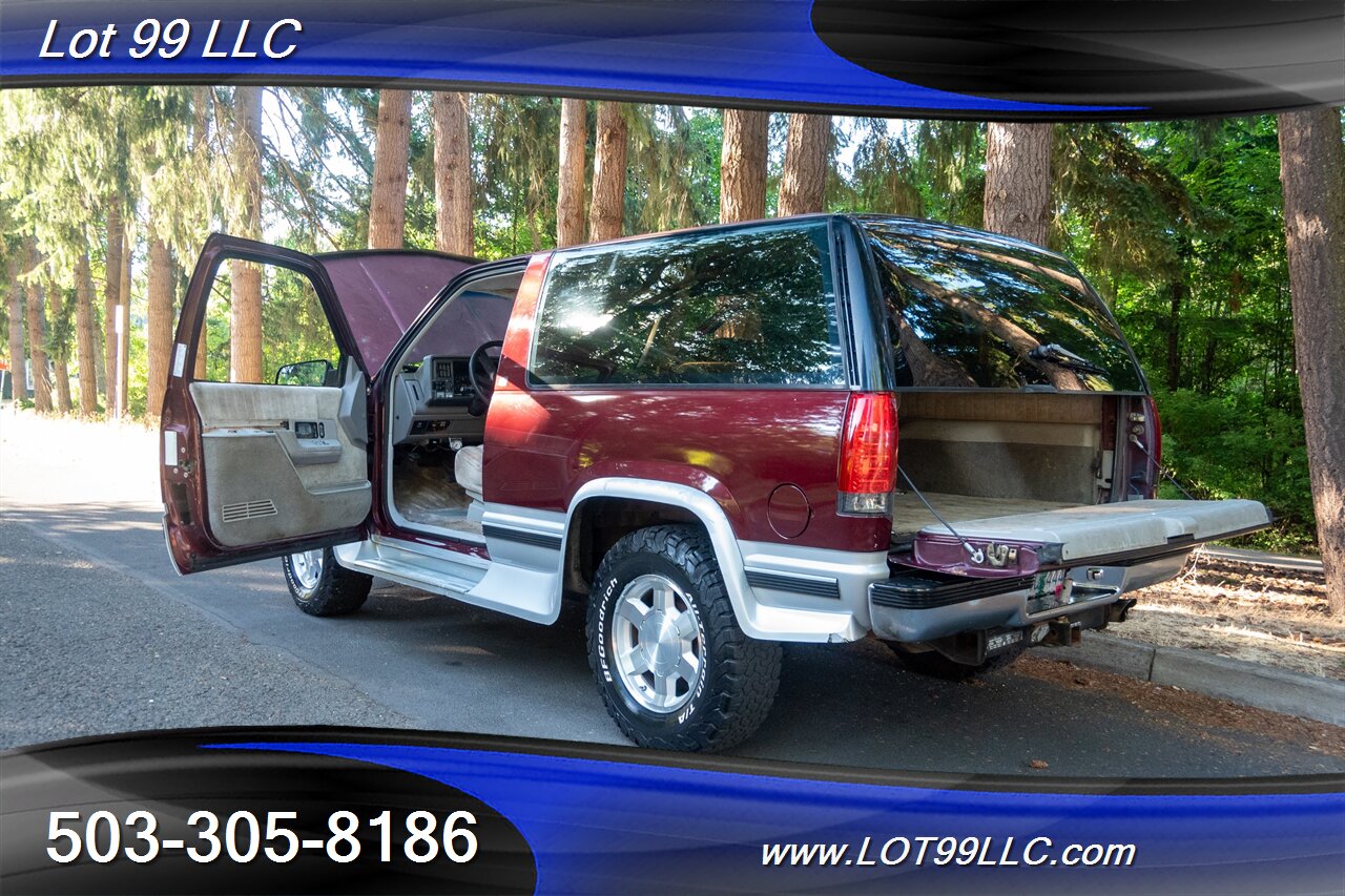 1992 Chevrolet Blazer 2 Door 4x4 Silverado K5 Blazer   - Photo 30 - Milwaukie, OR 97267