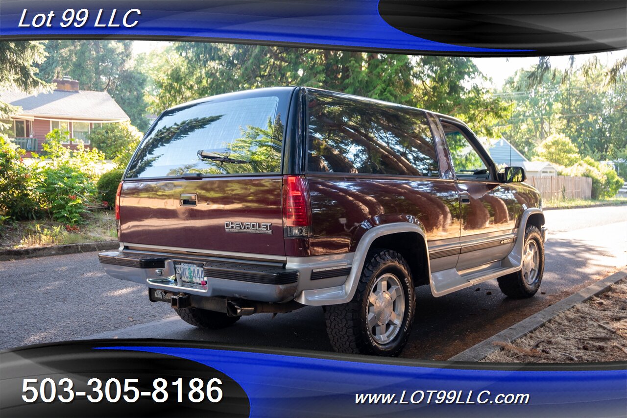 1992 Chevrolet Blazer 2 Door 4x4 Silverado K5 Blazer   - Photo 6 - Milwaukie, OR 97267