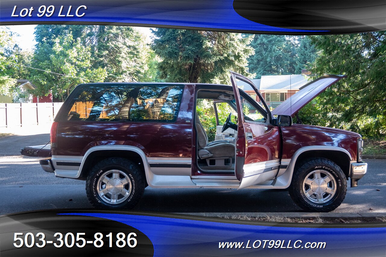 1992 Chevrolet Blazer 2 Door 4x4 Silverado K5 Blazer   - Photo 27 - Milwaukie, OR 97267