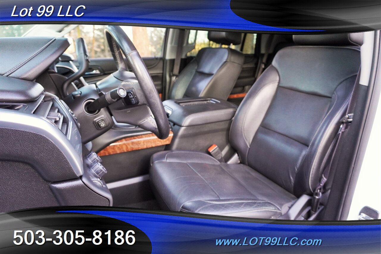 2017 Chevrolet Tahoe Premier 4x4 V8 5.3L Heated Leather Moon Roof DVD 3 ROW Seating GPS Chrome Wheels Newer Tires 2 OWNERS - Photo 13 - Milwaukie, OR 97267