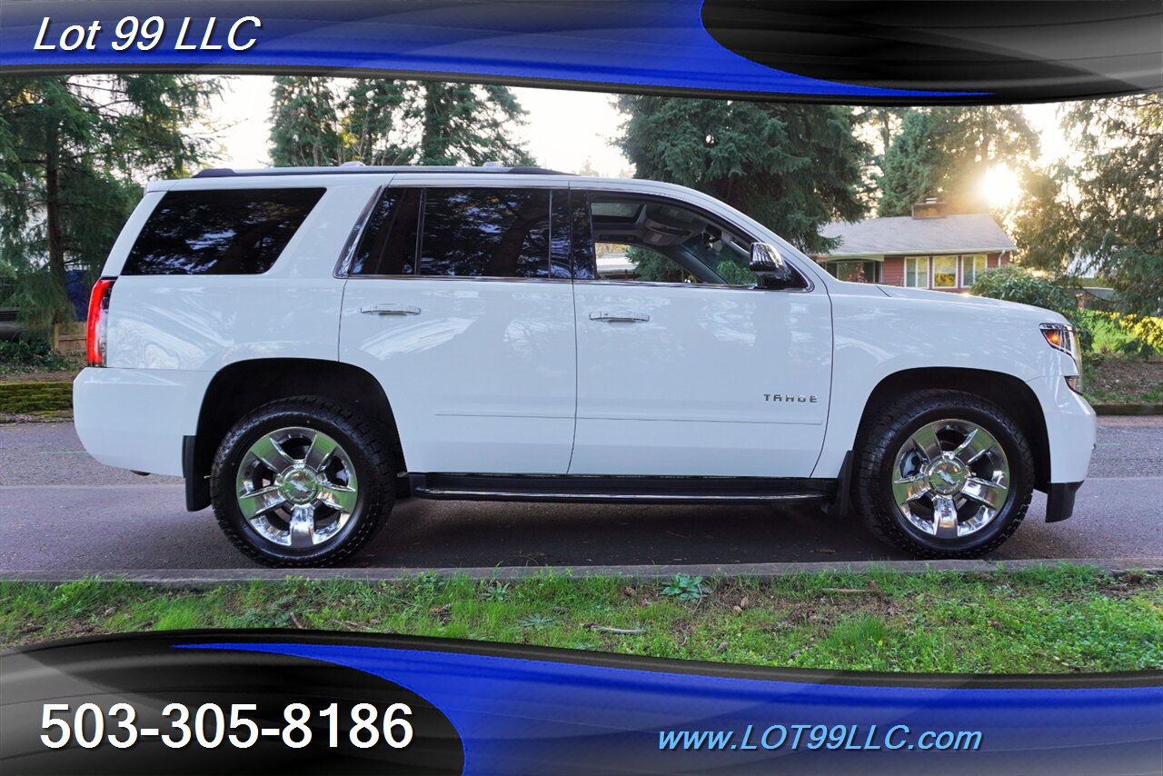 2017 Chevrolet Tahoe Premier 4x4 V8 5.3L Heated Leather Moon Roof DVD 3 ROW Seating GPS Chrome Wheels Newer Tires 2 OWNERS - Photo 8 - Milwaukie, OR 97267