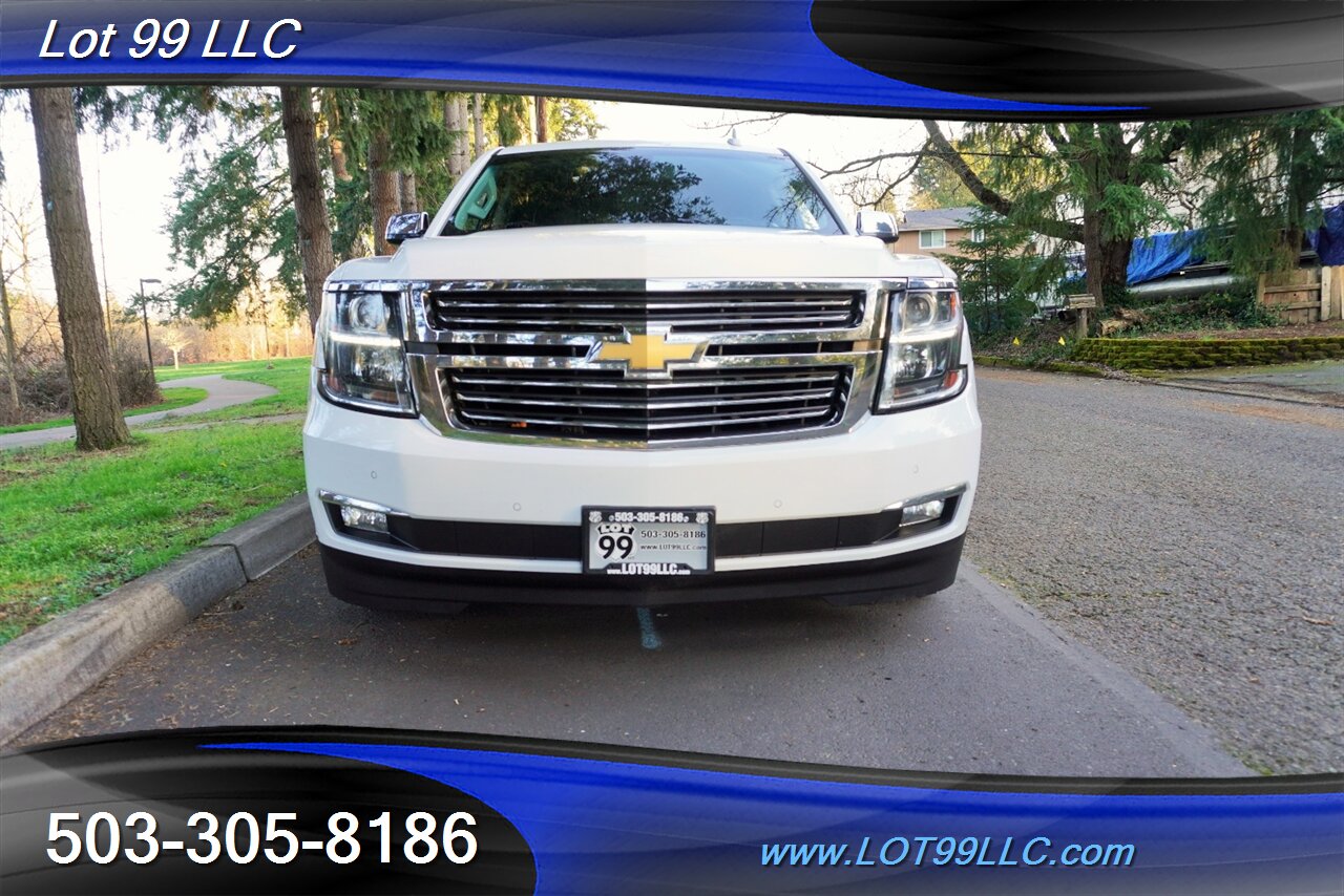 2017 Chevrolet Tahoe Premier 4x4 V8 5.3L Heated Leather Moon Roof DVD 3 ROW Seating GPS Chrome Wheels Newer Tires 2 OWNERS - Photo 6 - Milwaukie, OR 97267