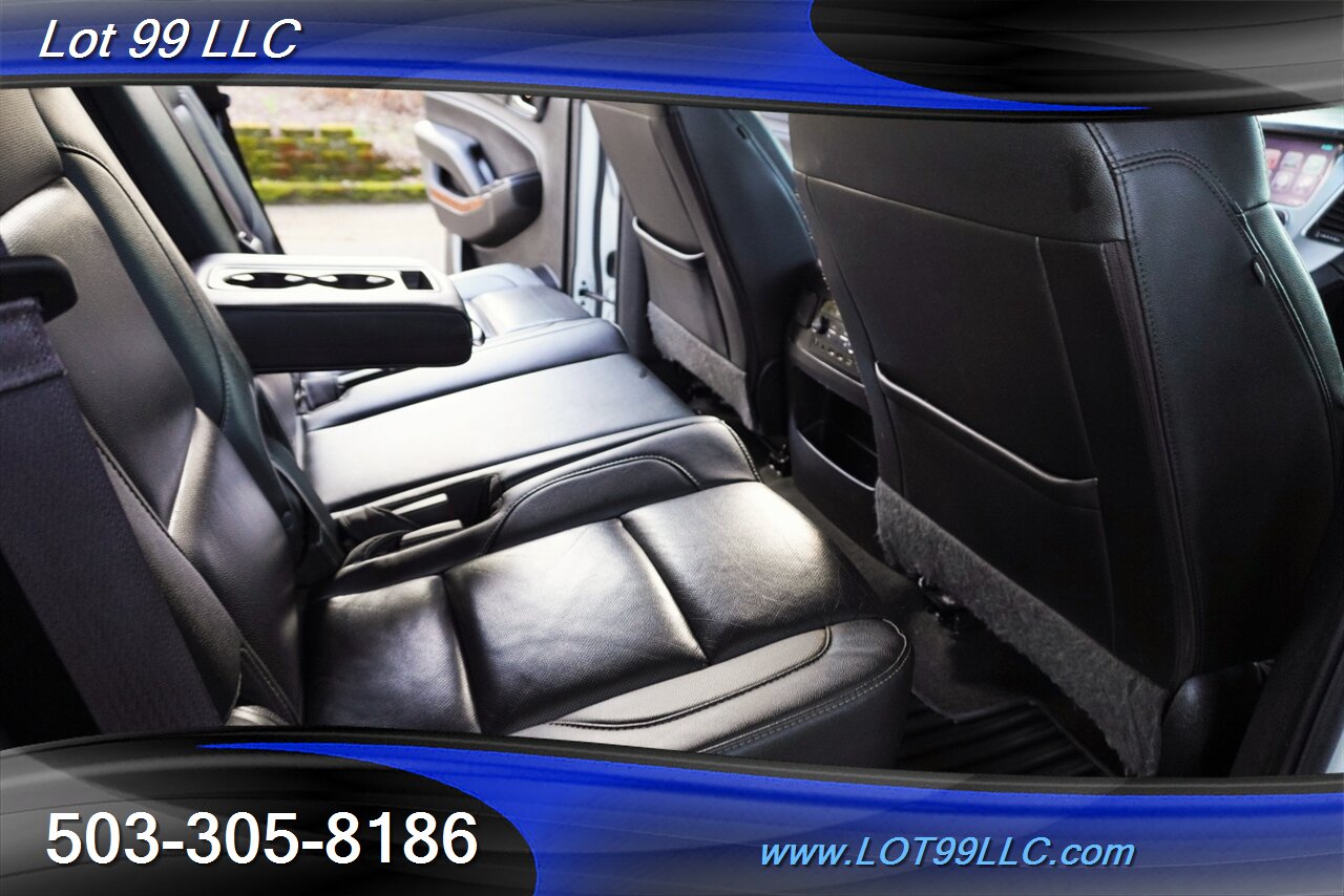 2017 Chevrolet Tahoe Premier 4x4 V8 5.3L Heated Leather Moon Roof DVD 3 ROW Seating GPS Chrome Wheels Newer Tires 2 OWNERS - Photo 19 - Milwaukie, OR 97267
