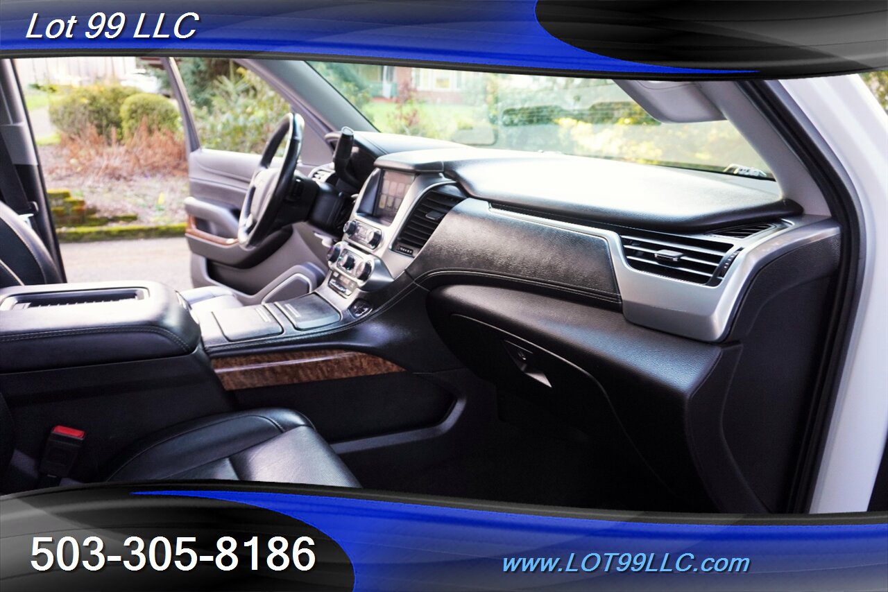 2017 Chevrolet Tahoe Premier 4x4 V8 5.3L Heated Leather Moon Roof DVD 3 ROW Seating GPS Chrome Wheels Newer Tires 2 OWNERS - Photo 21 - Milwaukie, OR 97267