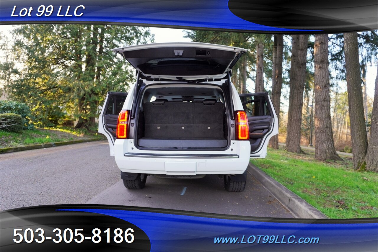 2017 Chevrolet Tahoe Premier 4x4 V8 5.3L Heated Leather Moon Roof DVD 3 ROW Seating GPS Chrome Wheels Newer Tires 2 OWNERS - Photo 35 - Milwaukie, OR 97267