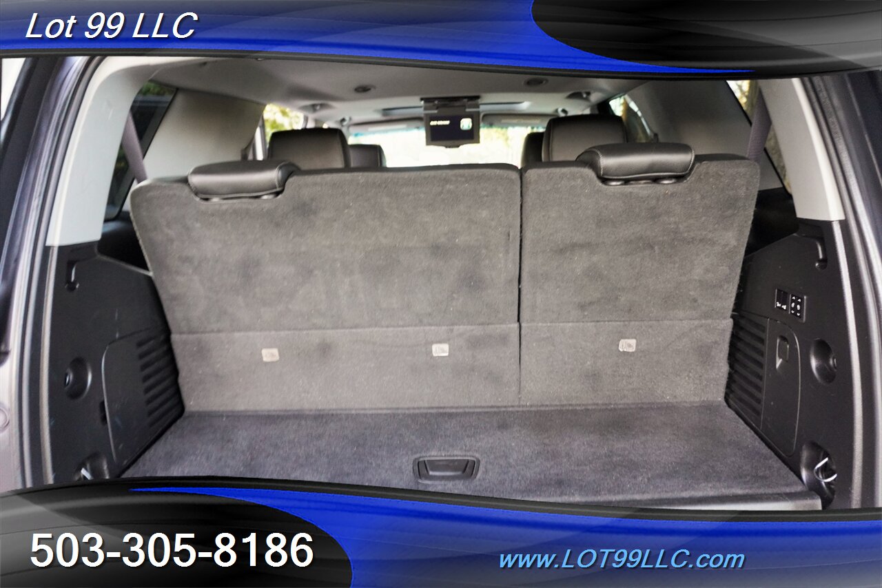 2017 Chevrolet Tahoe Premier 4x4 V8 5.3L Heated Leather Moon Roof DVD 3 ROW Seating GPS Chrome Wheels Newer Tires 2 OWNERS - Photo 18 - Milwaukie, OR 97267
