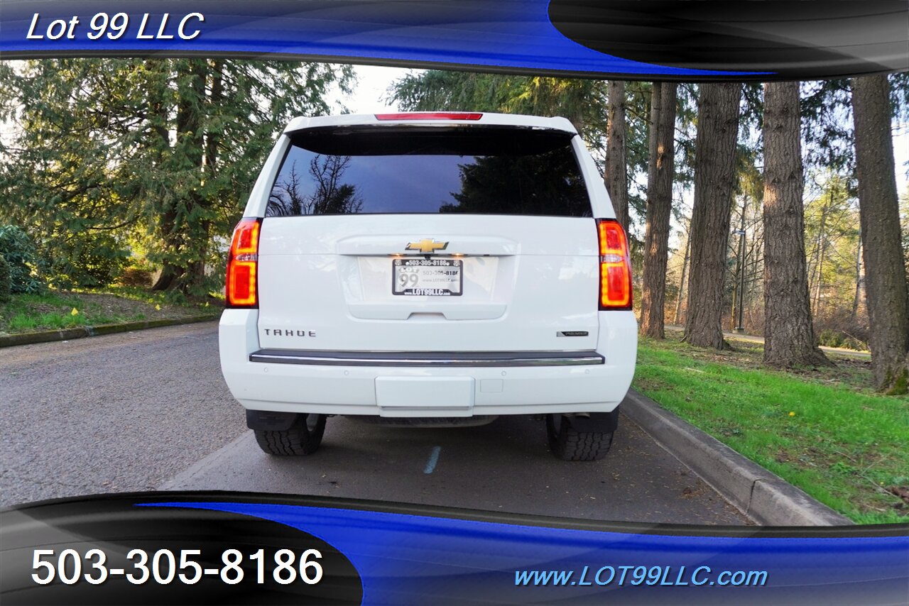 2017 Chevrolet Tahoe Premier 4x4 V8 5.3L Heated Leather Moon Roof DVD 3 ROW Seating GPS Chrome Wheels Newer Tires 2 OWNERS - Photo 10 - Milwaukie, OR 97267