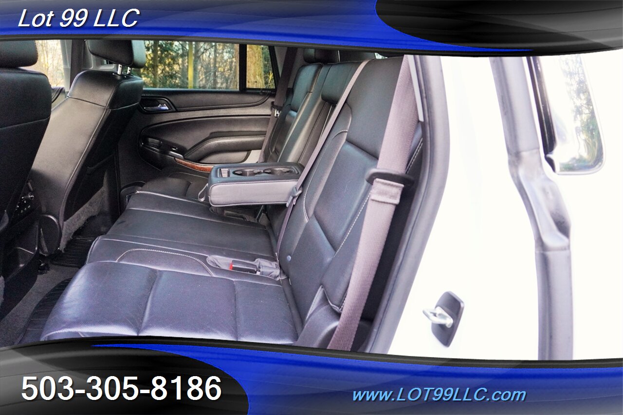 2017 Chevrolet Tahoe Premier 4x4 V8 5.3L Heated Leather Moon Roof DVD 3 ROW Seating GPS Chrome Wheels Newer Tires 2 OWNERS - Photo 14 - Milwaukie, OR 97267