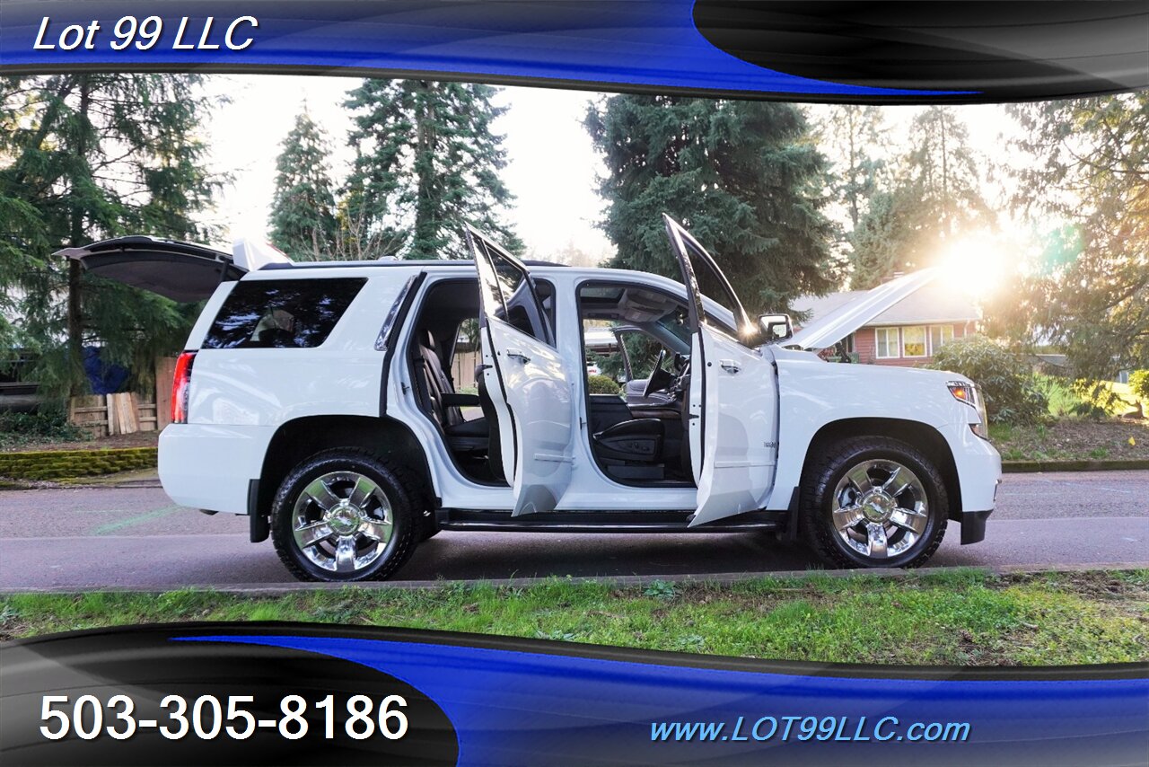 2017 Chevrolet Tahoe Premier 4x4 V8 5.3L Heated Leather Moon Roof DVD 3 ROW Seating GPS Chrome Wheels Newer Tires 2 OWNERS - Photo 34 - Milwaukie, OR 97267