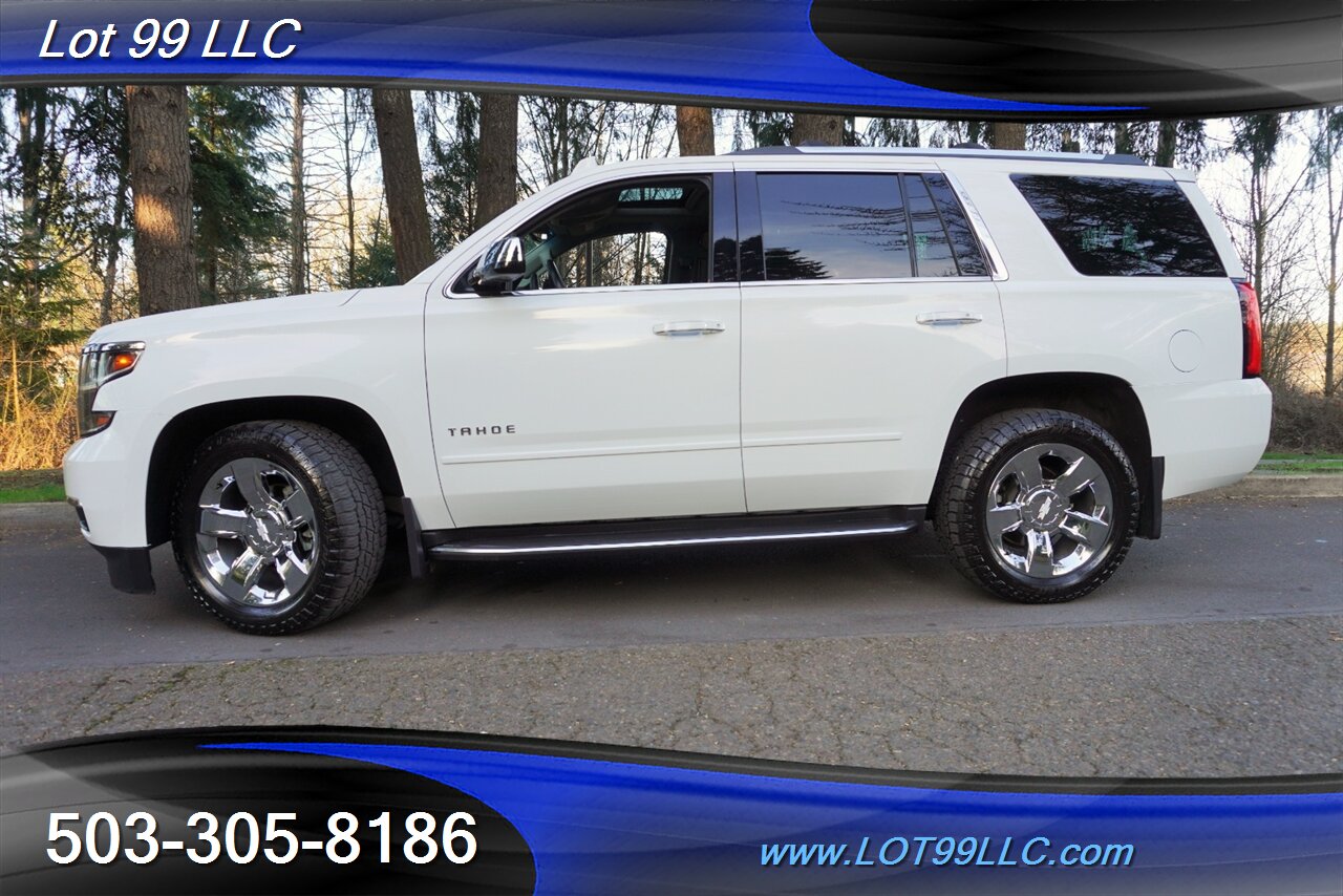 2017 Chevrolet Tahoe Premier 4x4 V8 5.3L Heated Leather Moon Roof DVD 3 ROW Seating GPS Chrome Wheels Newer Tires 2 OWNERS - Photo 5 - Milwaukie, OR 97267