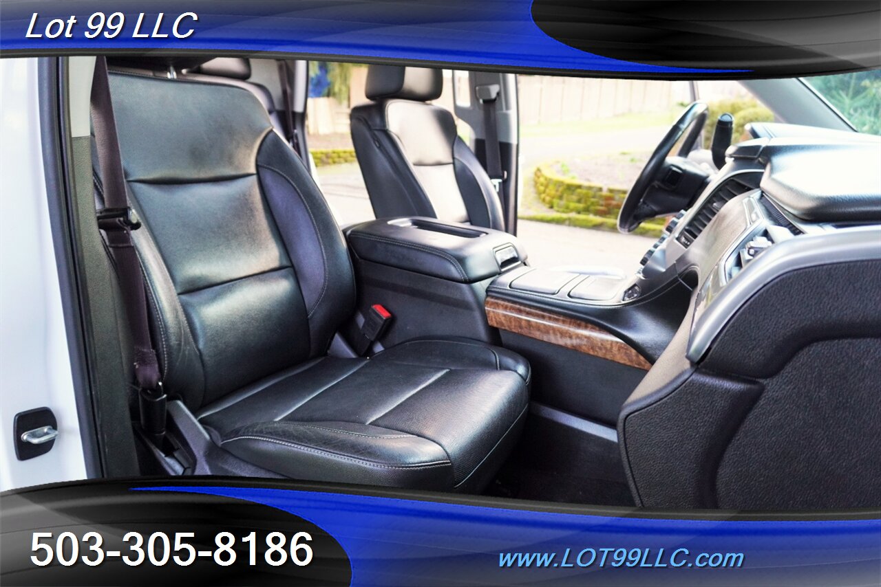 2017 Chevrolet Tahoe Premier 4x4 V8 5.3L Heated Leather Moon Roof DVD 3 ROW Seating GPS Chrome Wheels Newer Tires 2 OWNERS - Photo 22 - Milwaukie, OR 97267