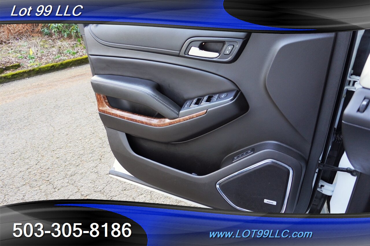 2017 Chevrolet Tahoe Premier 4x4 V8 5.3L Heated Leather Moon Roof DVD 3 ROW Seating GPS Chrome Wheels Newer Tires 2 OWNERS - Photo 31 - Milwaukie, OR 97267