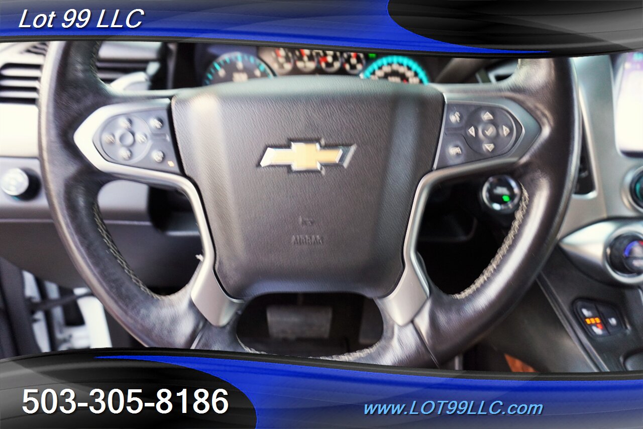 2017 Chevrolet Tahoe Premier 4x4 V8 5.3L Heated Leather Moon Roof DVD 3 ROW Seating GPS Chrome Wheels Newer Tires 2 OWNERS - Photo 29 - Milwaukie, OR 97267