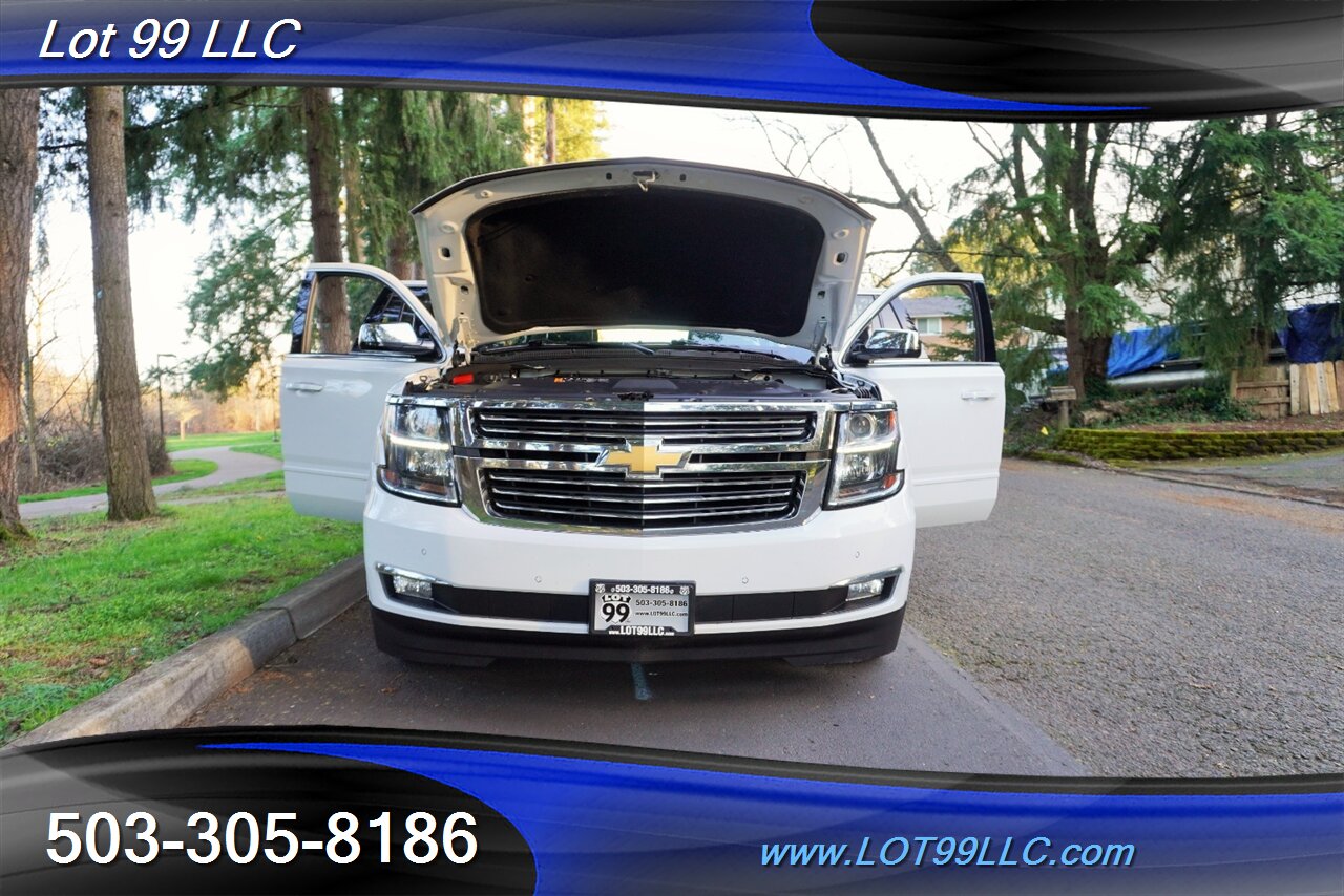 2017 Chevrolet Tahoe Premier 4x4 V8 5.3L Heated Leather Moon Roof DVD 3 ROW Seating GPS Chrome Wheels Newer Tires 2 OWNERS - Photo 33 - Milwaukie, OR 97267