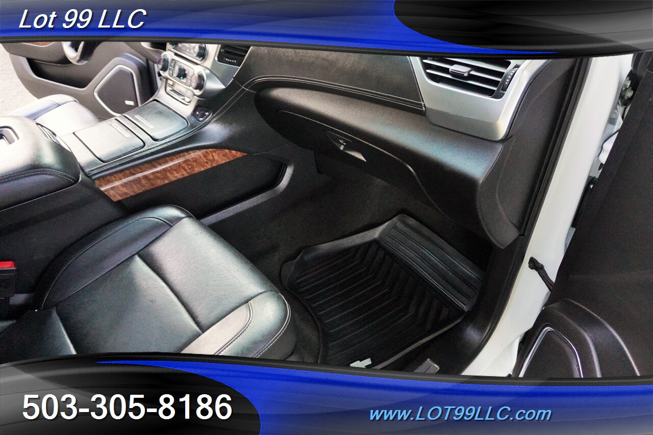 2017 Chevrolet Tahoe Premier 4x4 V8 5.3L Heated Leather Moon Roof DVD 3 ROW Seating GPS Chrome Wheels Newer Tires 2 OWNERS - Photo 40 - Milwaukie, OR 97267
