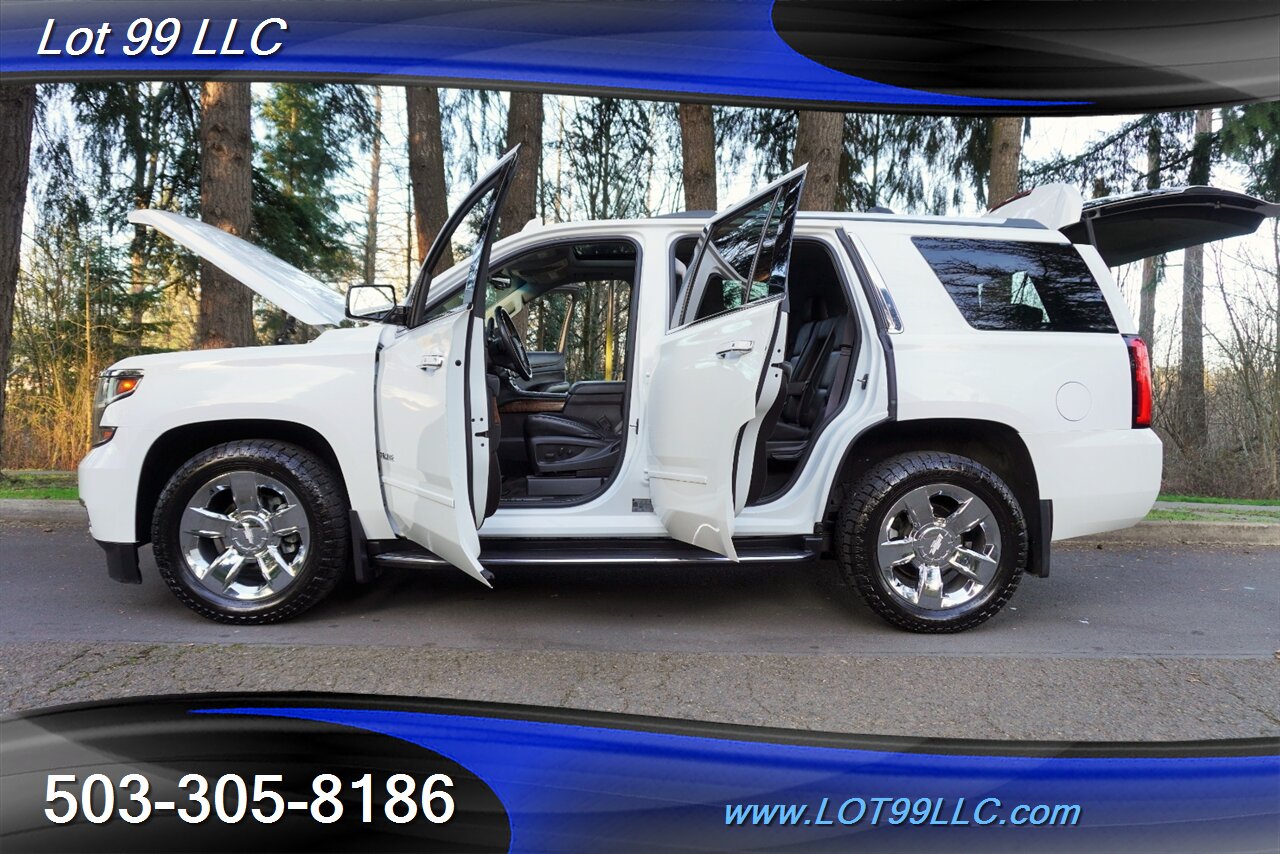 2017 Chevrolet Tahoe Premier 4x4 V8 5.3L Heated Leather Moon Roof DVD 3 ROW Seating GPS Chrome Wheels Newer Tires 2 OWNERS - Photo 32 - Milwaukie, OR 97267