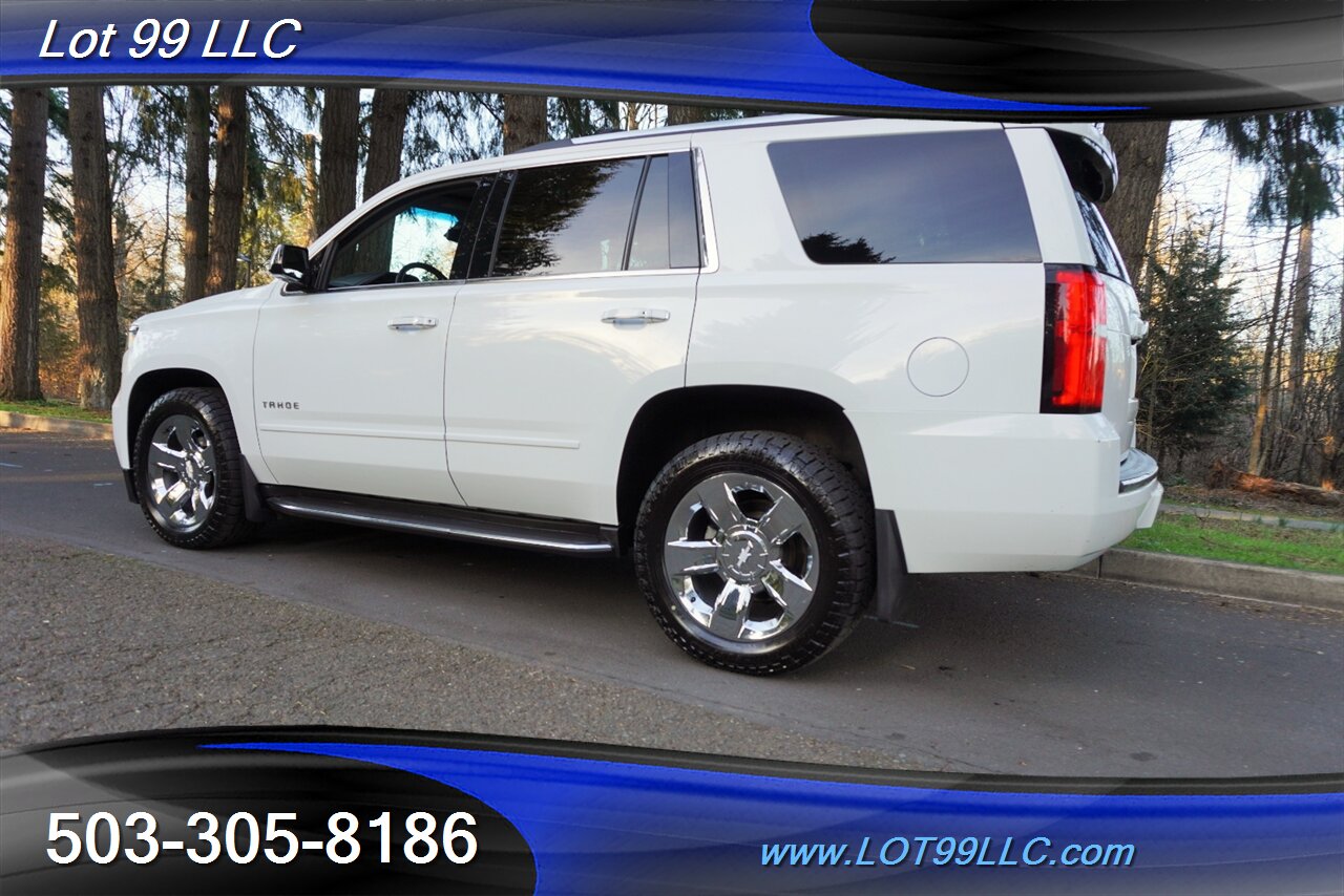 2017 Chevrolet Tahoe Premier 4x4 V8 5.3L Heated Leather Moon Roof DVD 3 ROW Seating GPS Chrome Wheels Newer Tires 2 OWNERS - Photo 11 - Milwaukie, OR 97267
