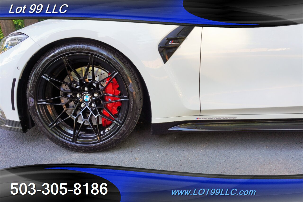 2021 BMW M3 Competition 3.0L TWIN TURBO Heated AC Leather Seat CARBON FIBER ROOF Exhaust Intakes Downpipes - Photo 3 - Milwaukie, OR 97267