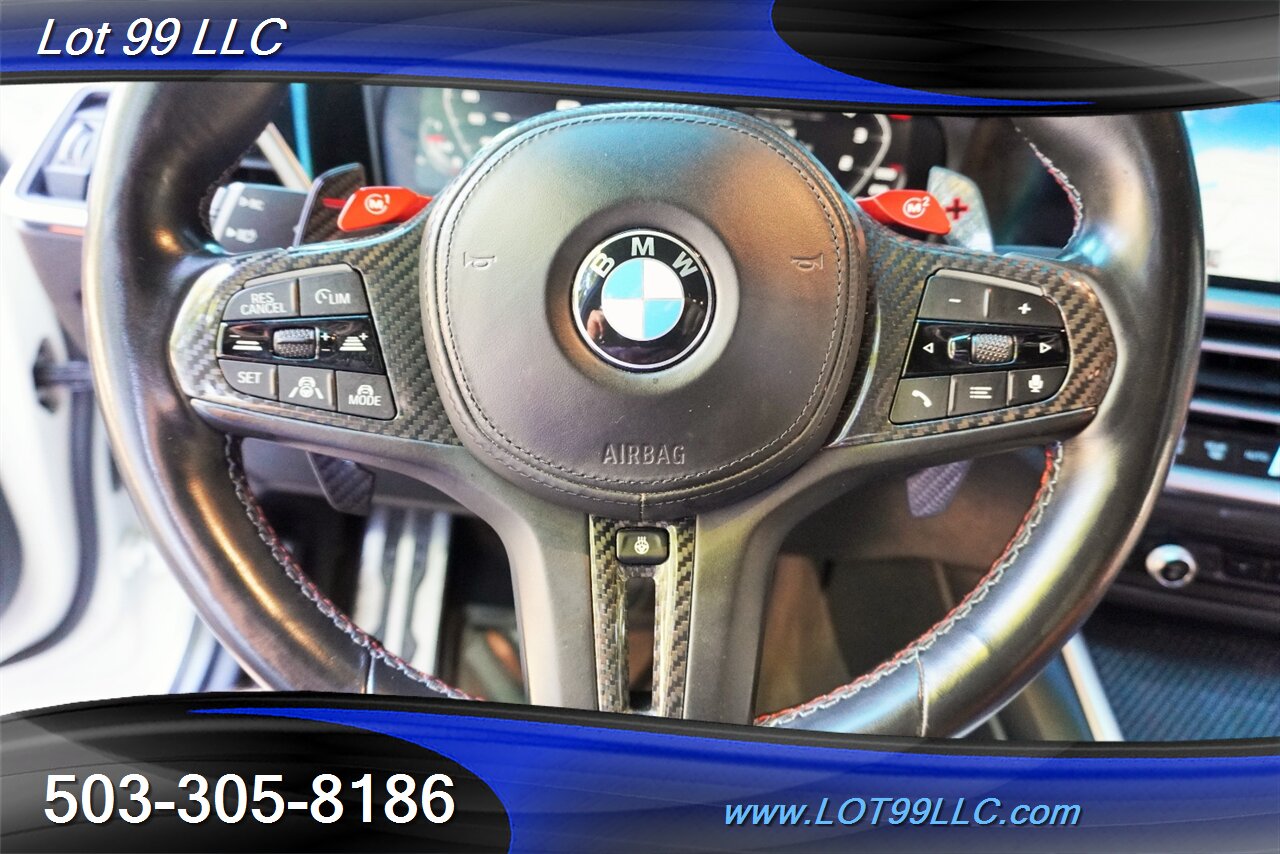 2021 BMW M3 Competition 3.0L TWIN TURBO Heated AC Leather Seat CARBON FIBER ROOF Exhaust Intakes Downpipes - Photo 26 - Milwaukie, OR 97267