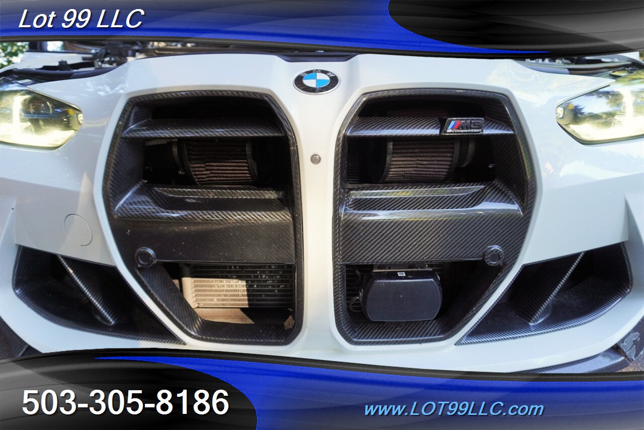 2021 BMW M3 Competition 3.0L TWIN TURBO Heated AC Leather Seat CARBON FIBER ROOF Exhaust Intakes Downpipes - Photo 21 - Milwaukie, OR 97267