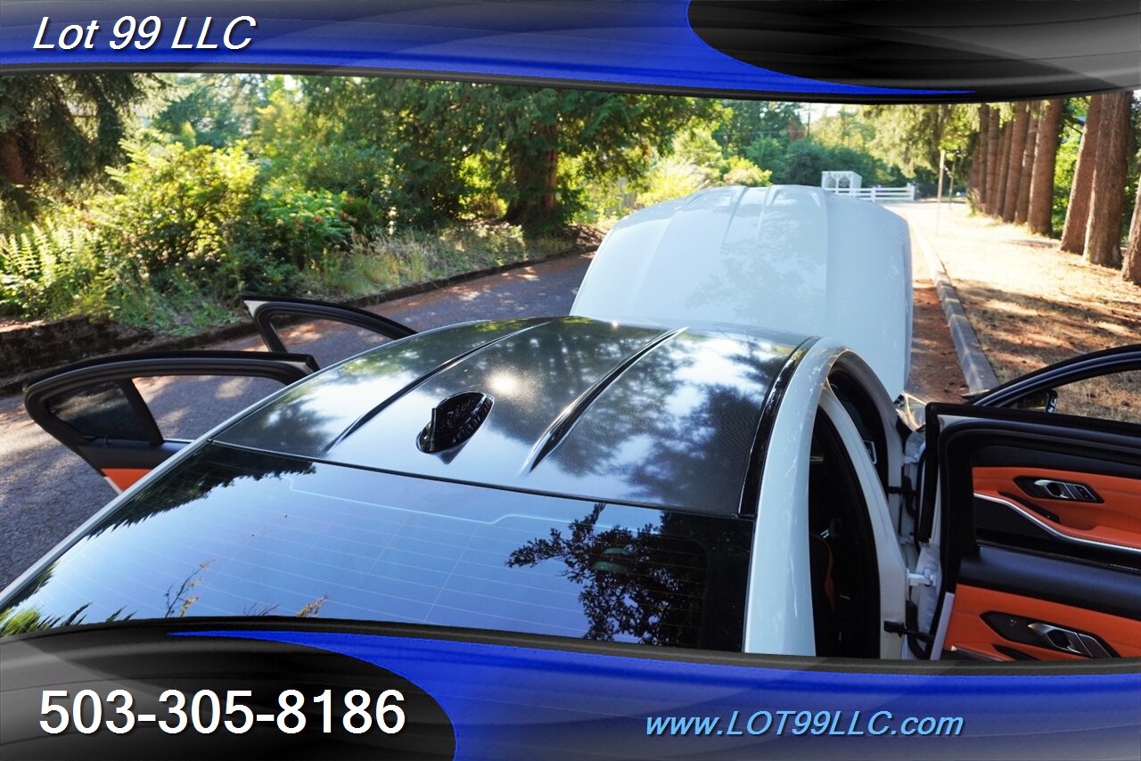 2021 BMW M3 Competition 3.0L TWIN TURBO Heated AC Leather Seat CARBON FIBER ROOF Exhaust Intakes Downpipes - Photo 38 - Milwaukie, OR 97267