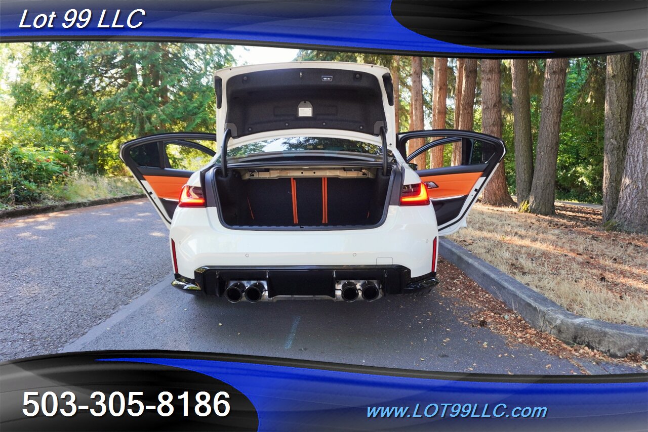 2021 BMW M3 Competition 3.0L TWIN TURBO Heated AC Leather Seat CARBON FIBER ROOF Exhaust Intakes Downpipes - Photo 34 - Milwaukie, OR 97267