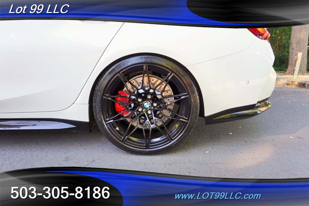 2021 BMW M3 Competition 3.0L TWIN TURBO Heated AC Leather Seat CARBON FIBER ROOF Exhaust Intakes Downpipes - Photo 40 - Milwaukie, OR 97267