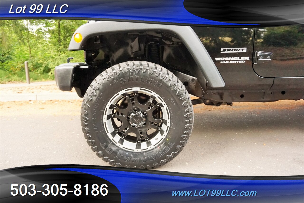 2013 Jeep Wrangler Unlimited Sport 4X4 V6 Auto HARD TOP LIFTED 33S   - Photo 30 - Milwaukie, OR 97267