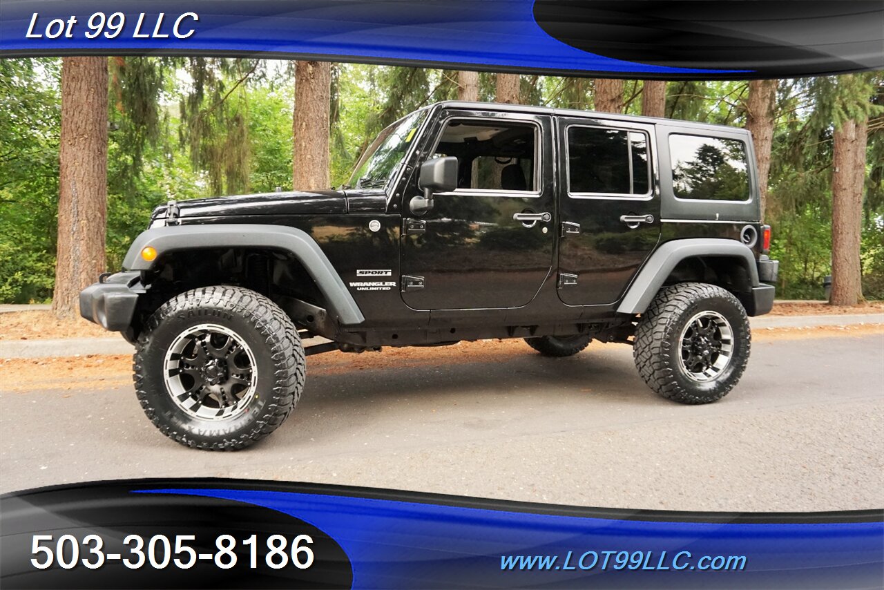 2013 Jeep Wrangler Unlimited Sport 4X4 V6 Auto HARD TOP LIFTED 33S   - Photo 5 - Milwaukie, OR 97267