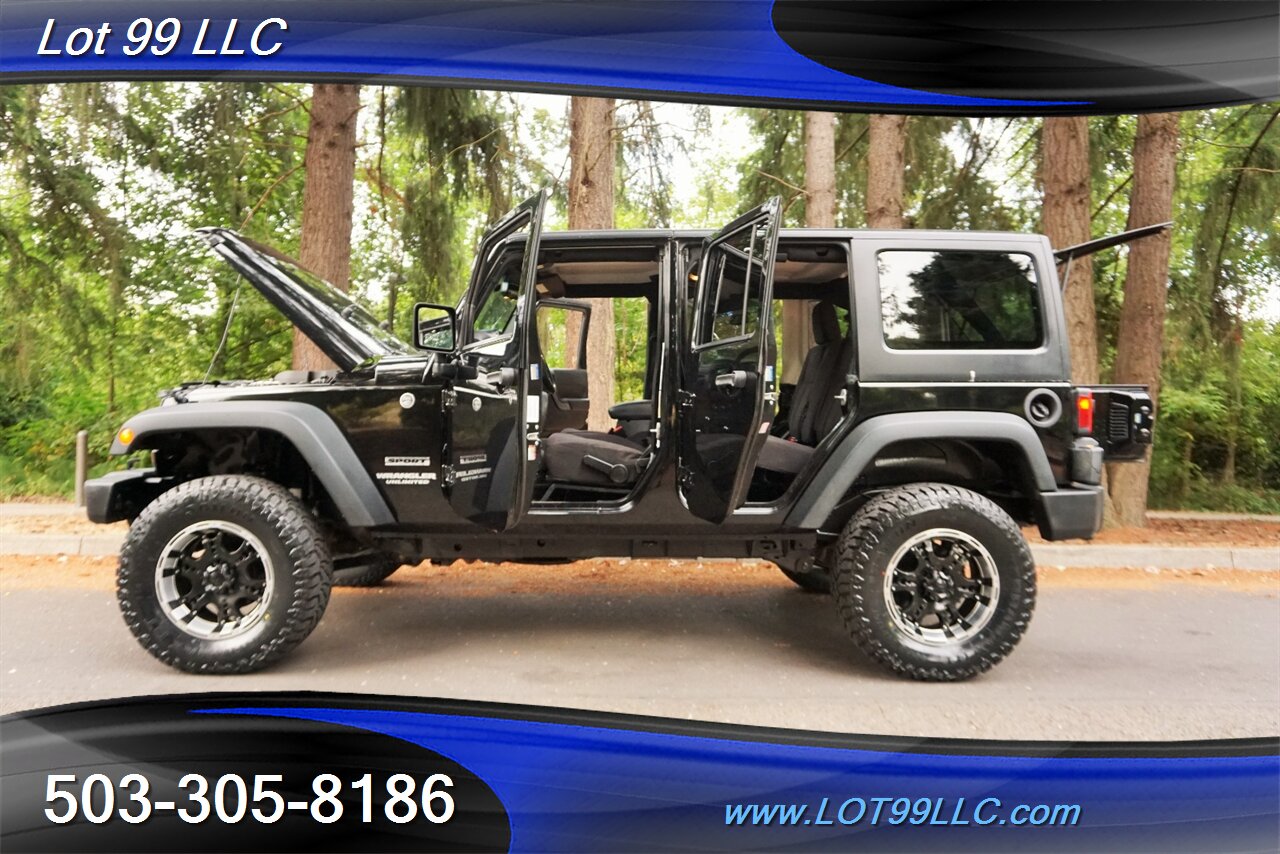 2013 Jeep Wrangler Unlimited Sport 4X4 V6 Auto HARD TOP LIFTED 33S   - Photo 25 - Milwaukie, OR 97267