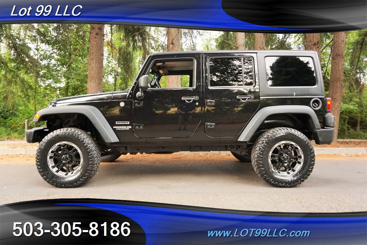 2013 Jeep Wrangler Unlimited Sport 4X4 V6 Auto HARD TOP LIFTED 33S   - Photo 1 - Milwaukie, OR 97267