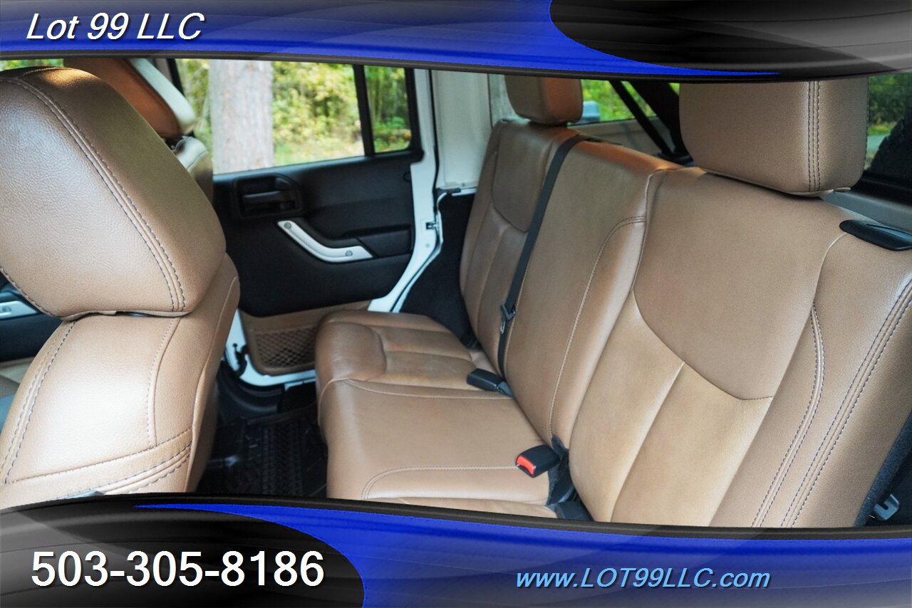 2014 Jeep Wrangler Unlimited Sahara 4x4 V6 3.6L 6 Speed Manual Leather HARD TOP   - Photo 14 - Milwaukie, OR 97267