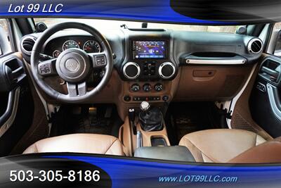 2014 Jeep Wrangler Unlimited Sahara 4x4 V6 3.6L 6 Speed Manual Leather HARD TOP   - Photo 2 - Milwaukie, OR 97267