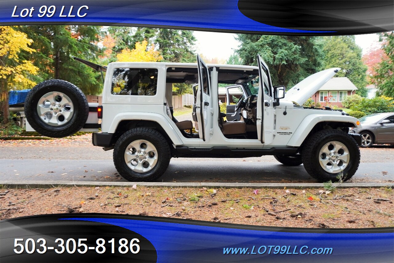 2014 Jeep Wrangler Unlimited Sahara 4x4 V6 3.6L 6 Speed Manual Leather HARD TOP   - Photo 27 - Milwaukie, OR 97267