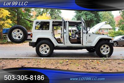 2014 Jeep Wrangler Unlimited Sahara 4x4 V6 3.6L 6 Speed Manual Leather HARD TOP   - Photo 27 - Milwaukie, OR 97267