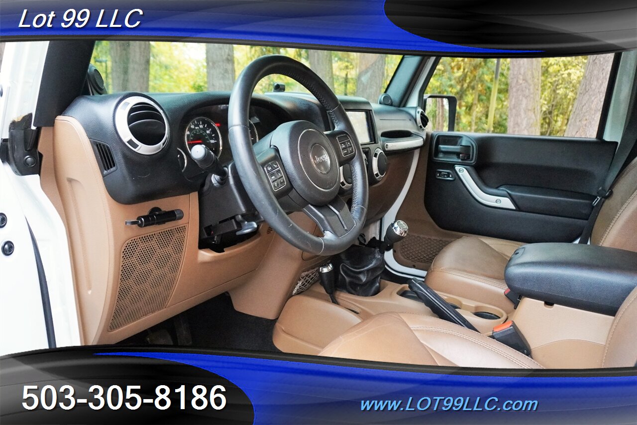 2014 Jeep Wrangler Unlimited Sahara 4x4 V6 3.6L 6 Speed Manual Leather HARD TOP   - Photo 12 - Milwaukie, OR 97267