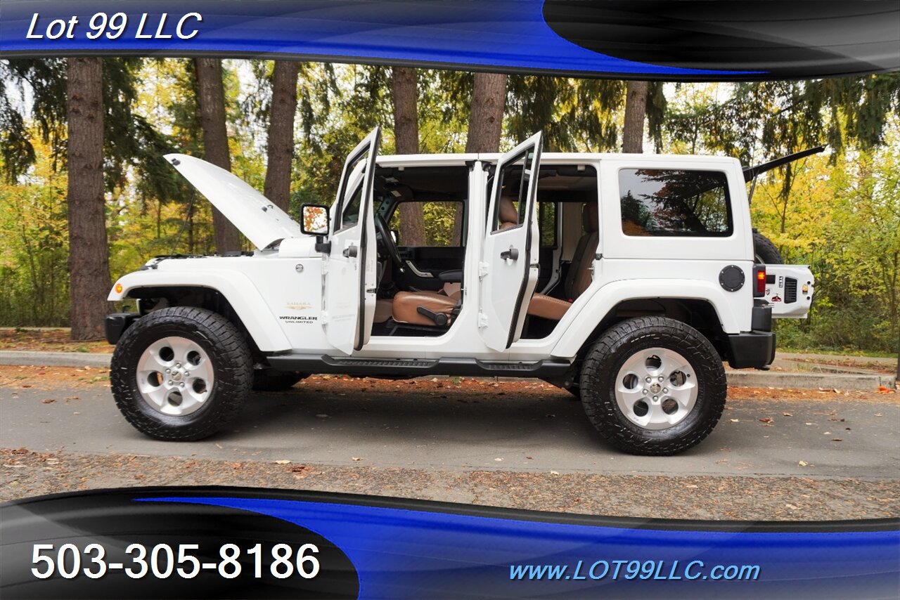 2014 Jeep Wrangler Unlimited Sahara 4x4 V6 3.6L 6 Speed Manual Leather HARD TOP   - Photo 25 - Milwaukie, OR 97267